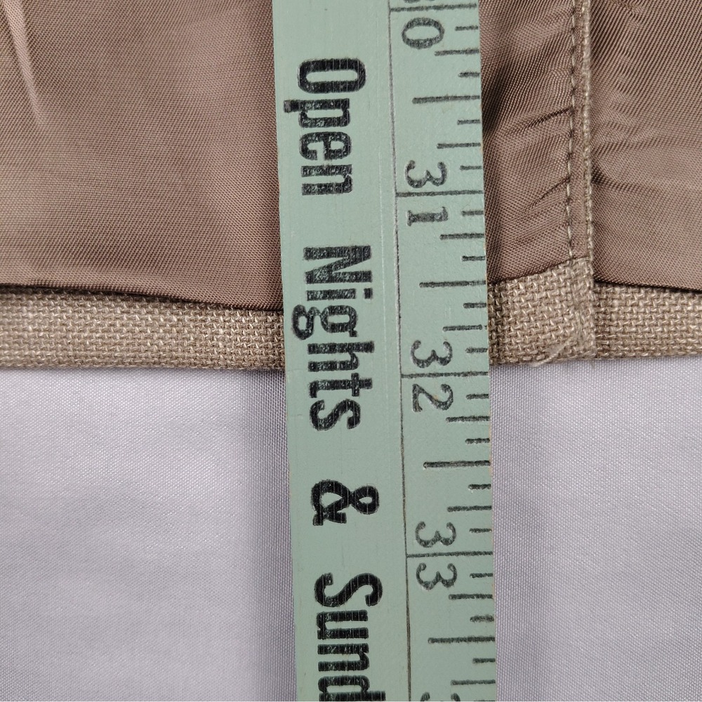 Lauren Ralph Lauren 42L Mens Sport Coat Tan Linen Blend 2 Button Blazer Macy's - Picture 4 of 15